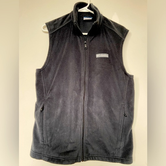 Columbia navy fleece vest - Picture 1 of 5
